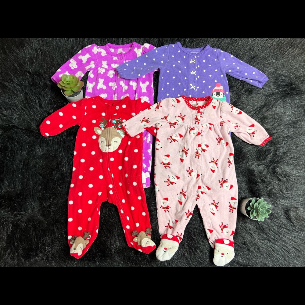 Carter’s Baby Girl Onesie Pajamas